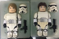 Star Wars Kubrick 400% Exclusive Luk and Han Stormtroopers