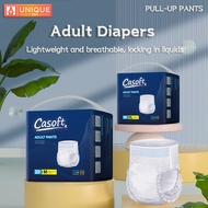 【Buy 1 Take 1】Overnight Soft Breathable Adult Diaper Pants - M / L / XL 10pc - Lampin Dewasa 成人拉拉裤 成