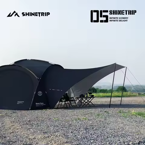 ShineTrip Outdoor Camping Tent Shade Tent Ball Tent Dome Rainproof Sunproof Self Driving Waterproof 