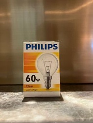 飛利浦燈泡60W Philips  Clear Lustre Shape Light Bulb 60W