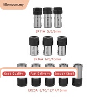 <LOMC>Motor Shaft Collet Chuck ER11 ER16 ER20 A 5-16mm Extension Rod Toolholder CNC