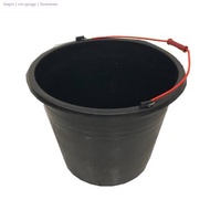 Ember Tampung Air Karet Hitam Gagang Kawat Jumbo Besar Anti Pecah Bucket Kamar Mandi WC Toilet Kanto