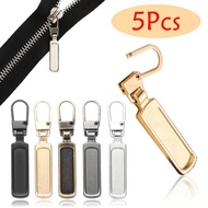 5 Pcs Zipper Slider Puller Universal Replacement Zipper Puller Instant Zipper Repair Kit For Broken 