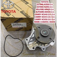 TOYOTA ESTIMA ACR50 2.4 VELLFIRE ANH20 2.4 ALPHARD ANH20 2.4 CAMRY ACV40 ACV50 WATER PUMP 16100-0H050