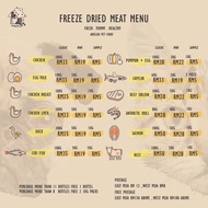 AMELISA Freeze Dried Treat 100g/50g😋Amelisa冻干零食100g/50g
