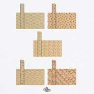 INA CREATIVE Craft Fancy wrapping paper small wrapping paper brown craft wrapping paper