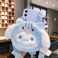 Warm Melody Cinnamoroll wallet case huawei p10 p20lite p30 pro nova3e nova4e mate10 20 30 pro with strap phone case