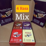 Dking Chocolate Mix 4 Flavors Cashew Chocolate/ Hazelnut Chocolate/ Peanuts Chocolate/Busco Chocolat
