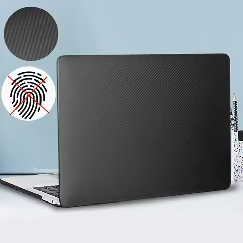 Carbon Fiber Laptop Case For Macbook Pro Air 13 14 15 16 Inch A3113 A3112 M2 M1 M3 M4 Chip A2681 A23