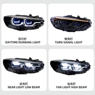 6A Suitable for BMW 4 Series F32 Headlight Assembly F33 F36 Modified Dual Lens LED Spoon Type Headli