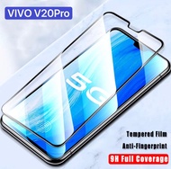 ฟิล์มกระจกนิรภัย Vivo V20Pro ฟิล์มกระจกวีโว่ vivo v20pro ฟิล์มกระจกเต็มจอ ขอบดำ ฟิล์มกันกระแทก Tempe
