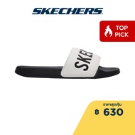 Skechers สเก็ตเชอร์ส รองเท้าแตะผู้ชาย Men Slides - 8790211-WBK