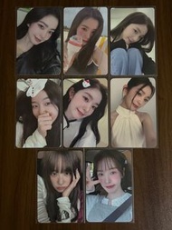 放 Red Velvet Irene Seulgi Wendy 小卡
