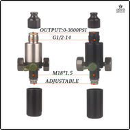 [Ssed] PCP ปรับ Valvula Reguladora วาล์วแรงดันเติมถังเติมลมถังจ่ายอากาศอะแดปเตอร์ Sodastream Co2อุปก