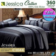 💎TeeBed💎 Jessica Cotton100% ชุดผ้าปู+ผ้านวม (ขนาด 3.5/5/6ฟุต) เจสสิก้า พิมพ์ลาย C1039 C1040 C1041 C1