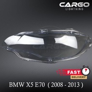 BMW X5 E70 08 09 10 11 12 13 HEADLAMP COVER / HEADLIGHT COVER / HEADLAMP LENS / HEADLIGHT LENS