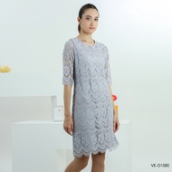 VERONIQA Dress VE-D1580 ลูกไม้ฮันน่า แขนยาว IGPU25-4