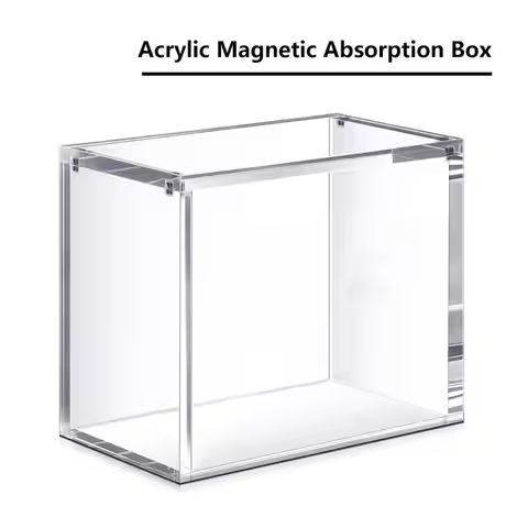 Display Box For Acrylic Magnetic Dust-Proof Booster Show Case ETB Protection Poke Box Protector Tran