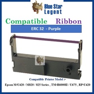 Compatible Ribbon for Epson ERC 32 ERC32 ERC-32 M-U420 M820 825 Series TM-H6000II U675 RP-U420