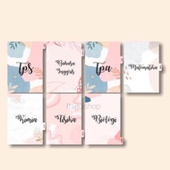 CUSTOM BINDER DIVIDER B5 BINDER BOOK MARKER | BINDER A5 | A6 BINDER