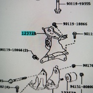 Engine Mounting OriginalKiri Sienta Yaris (2018) Vios dual VVTI 2NRFE