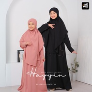 Setelan Abaya French Khimar Anak Perempuan Umur 6 8 10 12 Tahun Hayyin