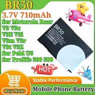 BR50 3.7V 710mAh Li-ion Battery for Motorola Razr V3 V3c V3E V3i V3m V3r V3t V3Z for Pebl U6 for Pro