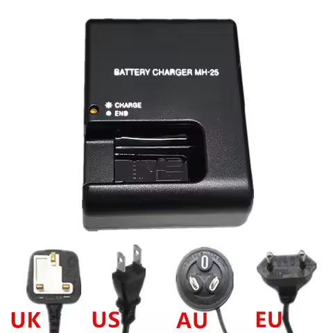 MH-25 MH-25A Battery Charger for Nikon D7500 D7200 D7100 D7000 D850 D810 D800 D780 D750 D610 D600 D5