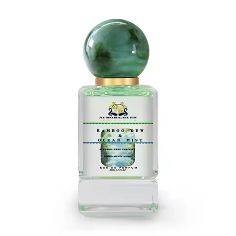 Woman Bamboo Maiden Perfume Oil 50mL for Women Alcohol-Free Aquatic Scent Perfume Bamboo Ocean Musk 