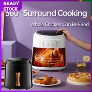 8L Air Fryers LED Digital Touchscreen  Non-Stick Basket Multi-functional Automatic  Oil-free Health Oven Fryer Cooker