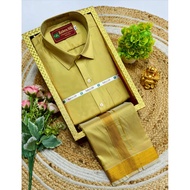 Shirt & Dhoti (Mappilai)