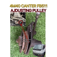 4M40 MITSUBISHI CANTER FUSO FB511 DIESEL ENGINE ADJUSTING PULLEY USED HALFCUT SECONDHAND POTONG ORIGINAL