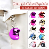 High-Quality Colorful Motorcycle Helmet Keychain Pendant Boutique Luggage Pendant Holiday Gift