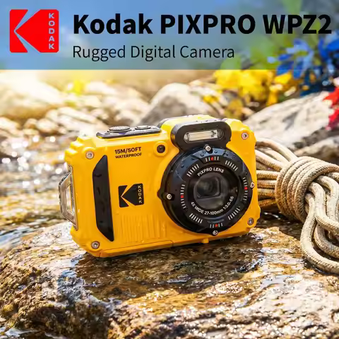 KODAK PIXPRO WPZ2 Digital Camera 2.7" LCD Shockproof Camera 16MP 1080P WPZ2 BSI CMOS Waterproof Came
