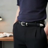 Unisex 1.8cm Thin Leather Belt Y2K Classic Korean Look TLD028  Tali Pinggang Kulit Nipis 1.8cm Unise