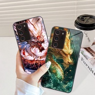 Samsung Note 20 Ultra Super Beautiful Dragon-Shaped Glass Case