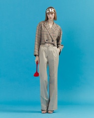 The SRT X4 (TPN47) V-Waist Pants - กางเกงขายาว ทรงขาบาน ผ้าคอตตอน