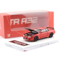 TIME MICRO 1/64 NISSAN GT-R R32 RED OPENABLE HOOD