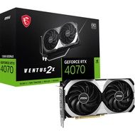 Faboni MSI RTX 4070 OC 12GB Ventus 2X Graphics Card - 912-V513-063
