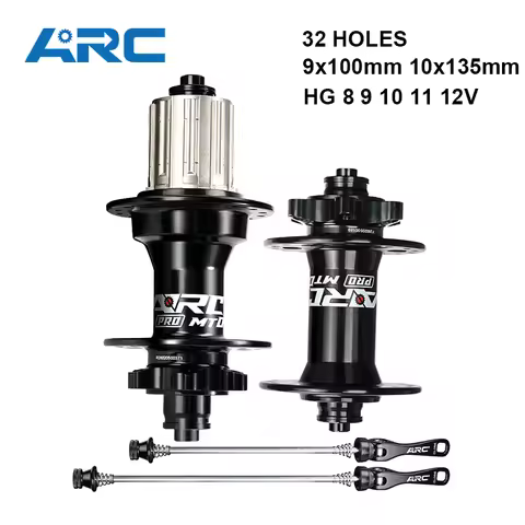 ARC NEW MT001FS/003RS MTB Hub 32 Holes 6 Sealed Bearings 9x100mm 10x135mm Bike Bicycle Hub For Hyper