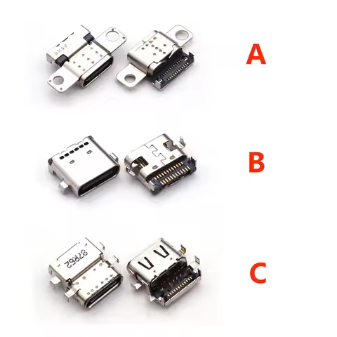 1-10Pcs USB Type C Charging Charge Port DC Jack Plug Connector For Lenovo ThinkPad R14 E14 E15 L15DC