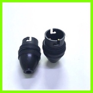 BC LAMP HOLDER / B22 LIGHT BULB HOLDER (BLACK)