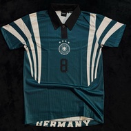 GERMANY JERSEY RETRO COLLAR BUTTON