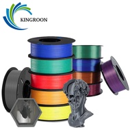 Kingroon Pla Petg 10kg 3d Printer Filament 1kg/roll 1.75mm Multiple Colour Black White Gray High Qua
