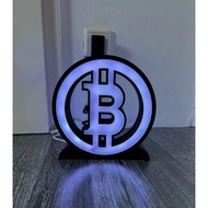 Bitcoin Krypto USB LED Lightbox