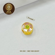 IBRIZ Jewellery GCP011 | 999 Gold Beads Flower Accessories Women Bunga Manik Emas 999 Original Hadia