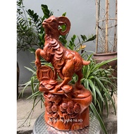 Incense wood goat statue (Height 20, height 30, height 40cm)