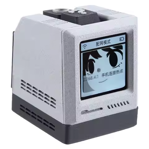 ABZW Chat Robot ESP32－S3 MAX Desktop Robot DIY Retro Chat Robot 3D Printing Voice Assistant