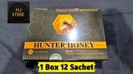 MJ STORE  Madu Hunter Honey   (1Kotak 12 sachets)