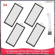 [L E U R] Washable Filter for  Q5 Pro Q5 Pro+(Plus) Q5 Max+  +  Max  Max+ Q8 Max Q8 Max+ Robot Vacuu